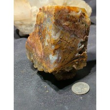 Moss Agate w/ Plume Inclusions Specimen Natural Form (1lb 7oz) picture