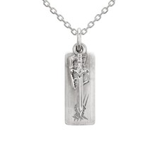 U-TREASURE Arknights Mlynar Silver Motif Necklace Unisex Jewelry picture