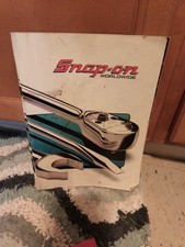 1991-1992 vintage snap on catalog with a  ticket to a show snapon had in 1986 picture