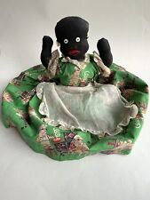Vintage Americana Folk Art Cloth Doll Toaster Cover- Campbell's Soup Pattern picture