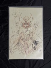 MIDNGHT X-MEN #1 PEACH MOMOKO NYCC 2026 SKETCH VARIANT SIGNED NM COA #257/799 picture