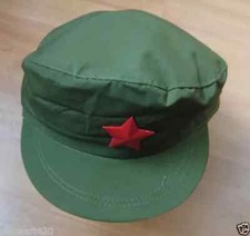 China Earlier Military Soldier's Cap with Pentacle Badge, 54cm picture