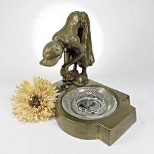Golf Ashtray  Antique Art Deco Golfer by Frankart, Inc. 1920's-30's  8 1/2