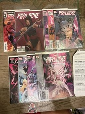 Psylocke Full Run 1-10  Cvr C Jeehyung Lee Variant Cover #2 Marvel Comics Lot picture