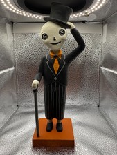 Vintage Jenene Mortimer Halloween Collection Skeleton Gent With Hat and Cane picture