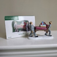 Vtg 2004 Department 56 Christmas In The City Series Kid Gloves Moving Figurine picture