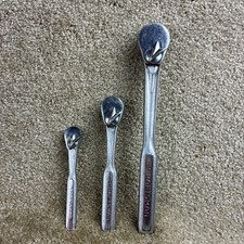 Craftsman Vintage Oilport Flying V Ratchet Set 1/4,3/8,1/2  3pc.Set picture