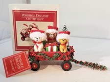 Dept 56 Possible Dreams Clothtique Full Wagon  #6003865 Lights 2018 Christmas picture