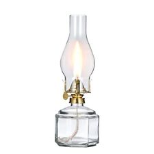 Large Clear Oil Lamp Lantern Chamber Kerosene Lamp Classic Vintage ... picture