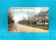 Vintage Postcard-North Elm Street, looking North, Greensboro, NC. picture