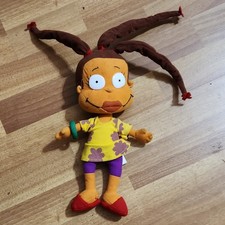 Vintage Nanco Rugrats Susie Carmichael Plush Stuffed Doll 2000 Nickelodeon 12” picture