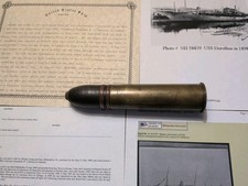 USS Dorthea 1898 Shell Dedicated To Captain  picture