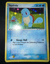 Pokemon TCG - Squirtle 82/112 EX FireRed & LeafGreen Reverse Holo EN 2004 picture
