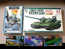 Vintage Japanese model kits, Star Blazers, Techno Police 21C picture