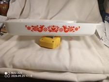 VINTAGE PYREX FRIENDSHIP RED BIRDS PATTERN LARGE LASAGNA BAKING DISH PAN #933 picture