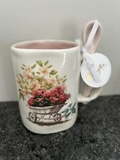 Arlington Designs Floral Mug With Spoon Very Feminine New picture