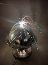 Rare Vtg 1970s MCM Cuda Fiber Optics Rotating Lamp Model 303 Saturn Works *READ* picture