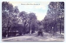 Postcard Entrance to Wade Park Cleveland Ohio OH picture