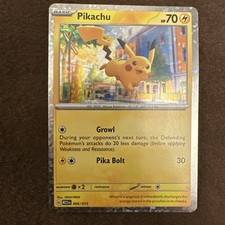 Pokémon TCG Pikachu McDonald's 2023 Holo Promo 006/015 English picture