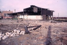 Original 35mm Kodachrome Slide PRR Pennsylvania Railroad Enola Roundhouse 1967 picture