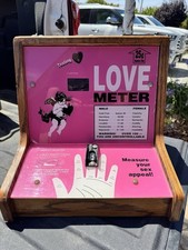 Sex Meter Cupid Quarter Coin Operated Impulse Game Test Your Sexual Chemistry picture