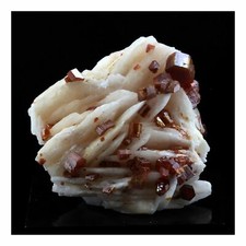 Vanadinite. 119.0 Ct. Mibladen Mining District, Midelt, Morocco. picture