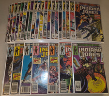 Further Adventures of Indiana Jones (Lot of 27) From the 1983 Marvel 1-34 Series picture