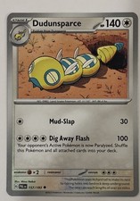 Dudunsparce 157/193 Sv02: Paldea Evolved Regular NM/M picture