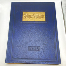Signed Blue and White 1932 Asheville School Yearbook Asheville, North Carolina picture