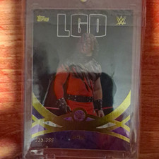 Topps WWE Legends 3-Card Lot Serial Numbered 2021 Kane Shawn Michaels Triple H picture