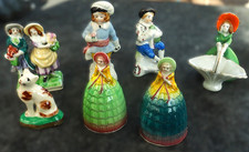Vintage Occupied Japan Porcelain Figure Set Lot Of 7 Salt & Pepper & Figurines picture