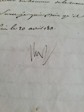 Napoleon Bonaparte 1811 Autographed Letter To The Duke de Feltre  picture