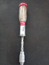 Vintage Stanley Yankee Handyman 233H Spiral Screwdriver Push Drill with 6 Bits picture