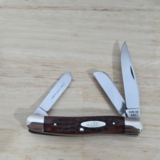 CASE XX USA 6318HP Stockman 5 Dot 1975 Red Bone Nice picture