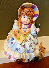 🌈  Vintage LEFTON 1996 Southern Belle Little Girl Music Box HELLO DOLLY 🌈 picture