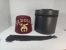 Vintage Bedouin MASONIC SHRINERS  FEZ Hat picture
