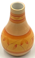 Hand-Painted Ceramic Bud Vase Small Decor From Thailand 4.75