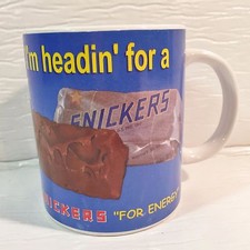 Galerie Snickers Candy Mug Cowboy & Horse 'I'm headin' for a Snickers for energy picture