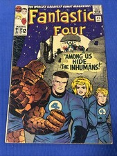 Fantastic Four #45 1965  1st Full Appearance of The Inhumans Jack Kirby GD/VG⁠ picture