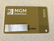 MLIFE MGM REWARDS GOLD SLOT PLAYERS CLUB CARD FEMALE NAME 2026 EXPIRATION picture