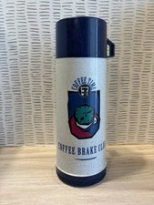 Vintage 1980 7-Eleven Coffee Time Brake Club Travel Thermos 1 Quart picture