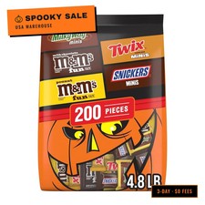 M&M'S, SNICKERS, TWIX & MILKY WAY Milk Chocolate Halloween Candy Variety Pack, 2 picture