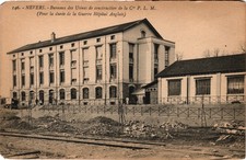 FRANCE Nevers ~ Hôpital Anglais during WWI Vintage Postcard picture