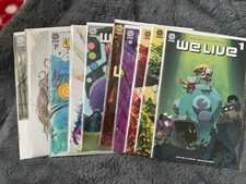 WE LIVE #1-5 COMPLETE SET + extras MIRANDI brothers picture