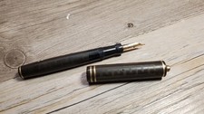 Vintage 1920s Wahl Eversharp BCHR Ring Top Fountain Pen #2 14K Gold Nib Lever-Fi picture