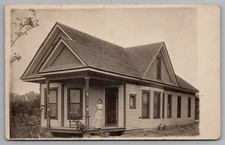 1911 Modesto CA Baylon Family House Home RPPC picture