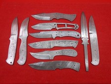 10Pcs Lot Of Damascus Steel Custom Handmade Knife Blade Blank For Supply S9973 picture
