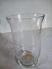 Clear Glass Candleholder Set of 2 picture