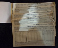 1988 MBTA Commuter Rail Train Service Time Tickets Pad Amtrak NRPC Framingham picture