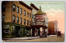 Antique New Jersey Postcard ELIZABETH Proctors Bijou Theatre 1913 picture